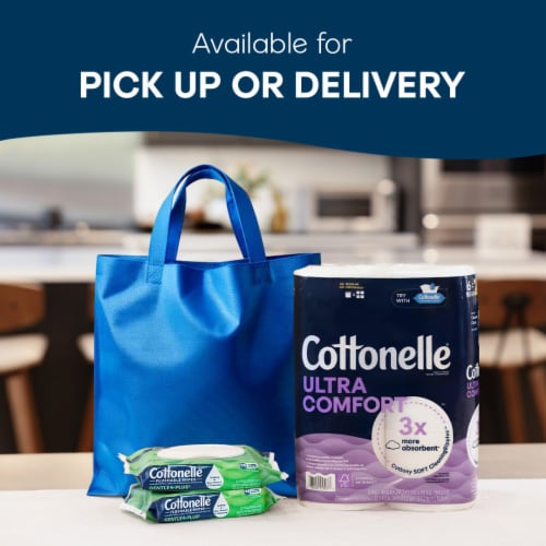 Cottonelle GentlePlus Flushable Wet Wipes with Aloe & Vitamin E Flip-Top Packs Adult Wet Wipes Perspective: bottom