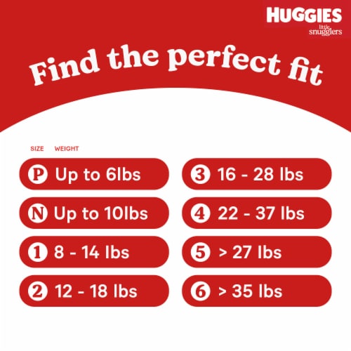 Huggies Little Snugglers Baby Diapers Size 3 Perspective: bottom
