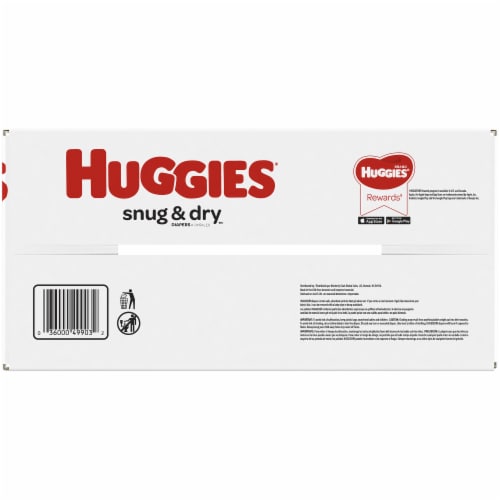 Huggies Snug & Dry Baby Diapers, Size 6 (35+ lbs), 124 count - King Soopers