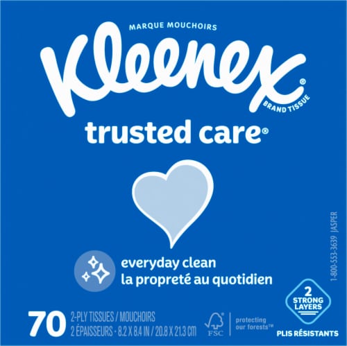 Kleenex® Facial Tissues Perspective: bottom