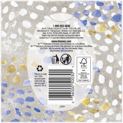 Kleenex Ultra Soft Facial Tissues Perspective: bottom