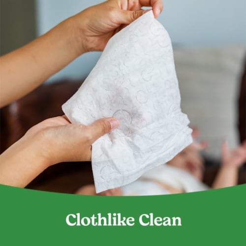 Huggies Natural Care Unscented Sensitive Baby Wipes Perspective: bottom
