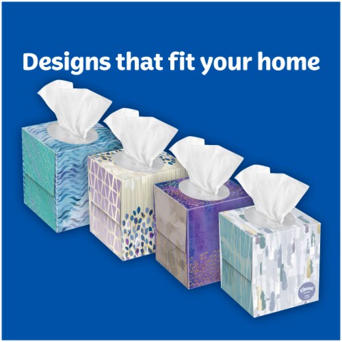 Kleenex Ultra Soft Facial Tissues - Cube Boxes Perspective: bottom