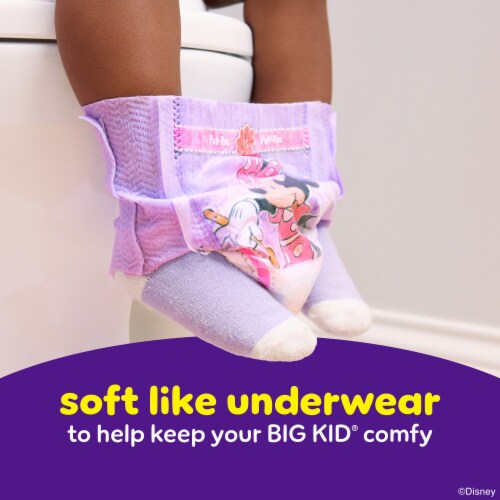 Pull-Ups Learning Designs Girls' Potty Training Pants 2T-3T (16-34 lbs) Perspective: bottom