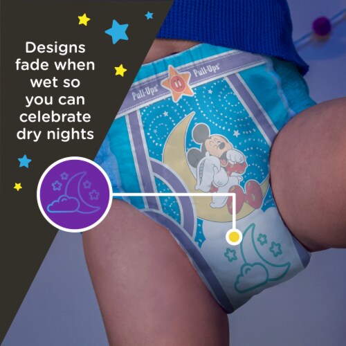 Pull-Ups Boys' Night-Time Potty Training Pants 3T-4T (32-40 lbs) Perspective: bottom