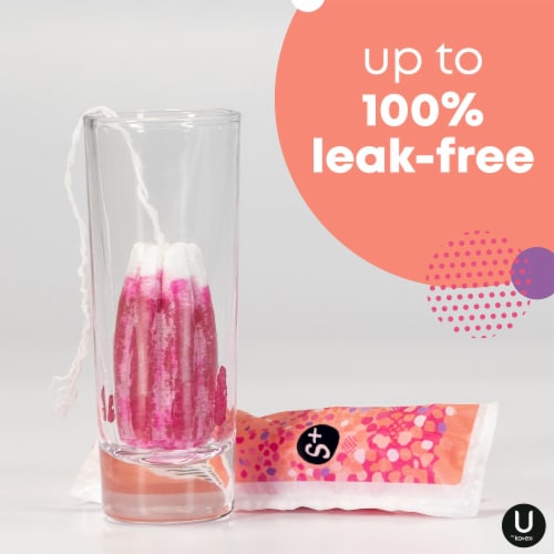 U by Kotex Tampons, Click, Compact, Super Plus Absorbency 16 Count Perspective: bottom
