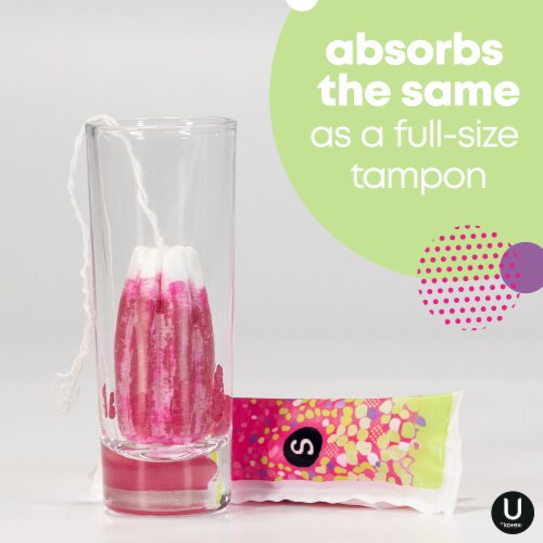 U by Kotex Click Compact Super Tampons Perspective: bottom