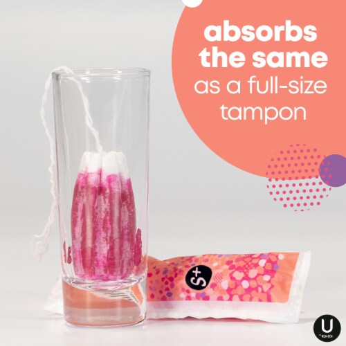 U by Kotex Click Compact Super Plus Tampons Perspective: bottom