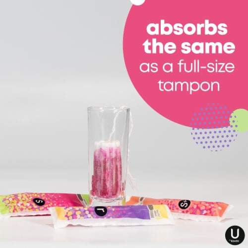 U by Kotex Click Multipack Compact Tampons Perspective: bottom