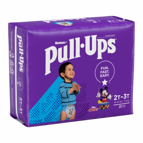 Pull-Ups Learning Designs Boys' Potty Training Pants 2T-3T (16-34 lbs), 74  ct - Metro Market