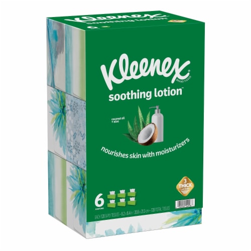 Kleenex Soothing Lotion Facial Tissue Perspective: bottom