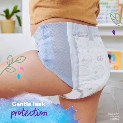 Pull-Ups New Leaf Boys' Potty Training Pants 3T-4T (32-40 lbs) Perspective: bottom