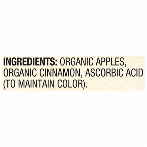 Santa Cruz Organic Cinnamon Apple Sauce Perspective: bottom
