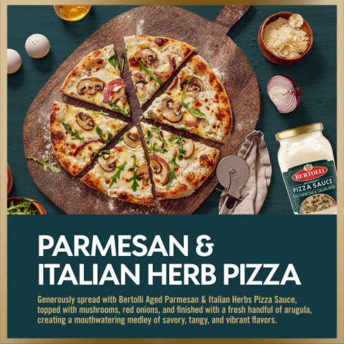 Bertolli® White Pizza Sauce with Italian Herbs Artisan Gourmet Pizza Sauce Perspective: bottom