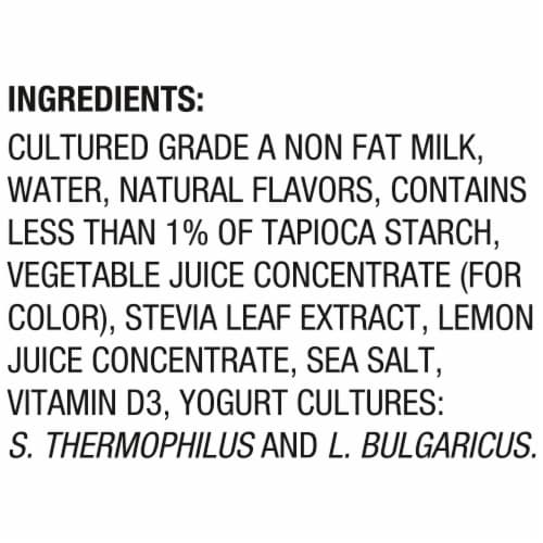 Oikos® Triple Zero Mixed Berry Nonfat Greek Yogurt Perspective: bottom
