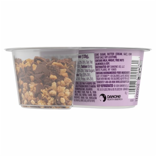 Light + Fit REMIX Brownie Sundae Yogurt Cup Perspective: bottom