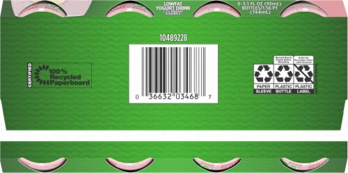 Activa® Probiotic Dailies Strawberry Banana Perspective: bottom