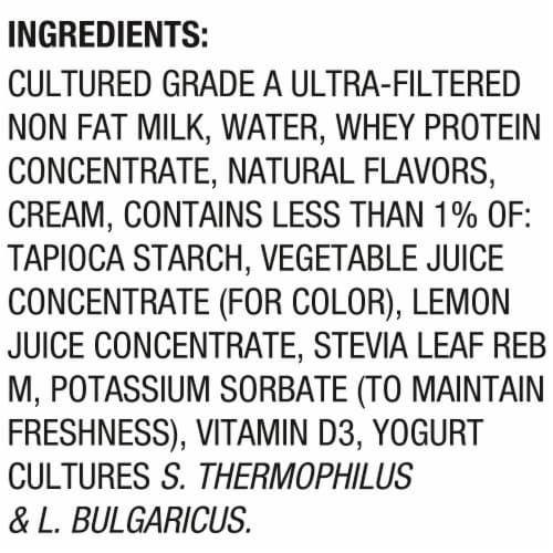 Oikos® Pro Strawberry Greek Yogurt Cup Perspective: bottom
