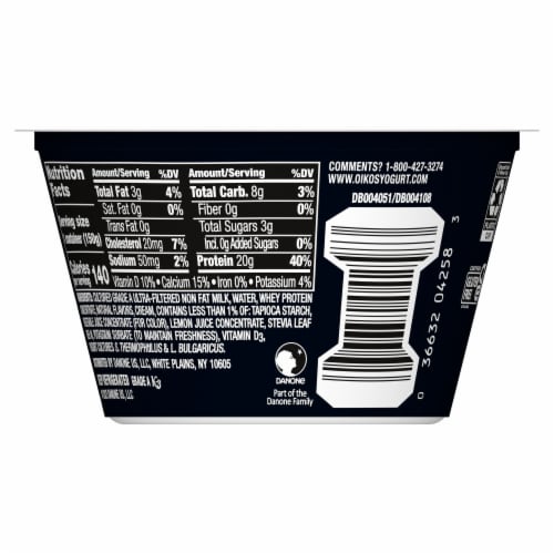 Oikos® Pro Mixed Berry Yogurt-Cultured Dairy Product Perspective: bottom