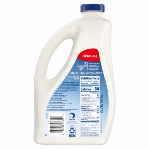 Silk Dairy Free Original Almond Milk Perspective: bottom