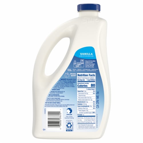 Silk Dairy Free Vanilla Almond Milk Perspective: bottom