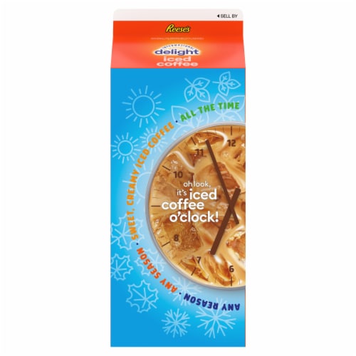 International Delight Reese's Peanut Butter Cup Flavored Iced Coffee Perspective: bottom
