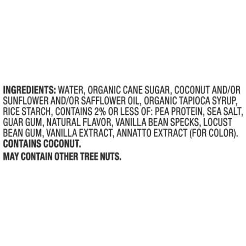 So Delicious Dairy Free Vanilla Wondermilk Frozen Dessert Carton Perspective: bottom