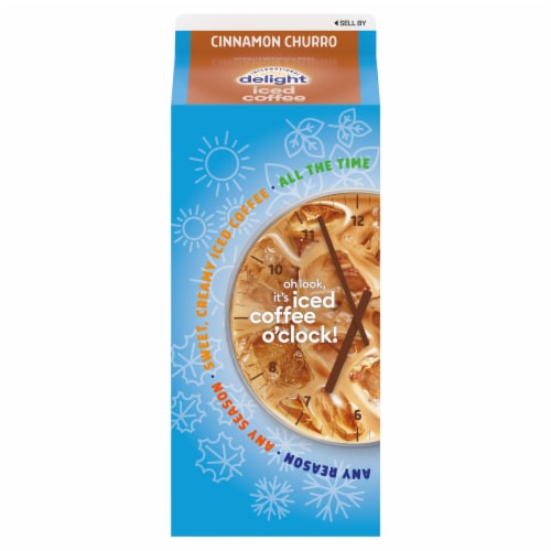 International Delight® Cinnamon Churro Iced Coffee Carton Perspective: bottom