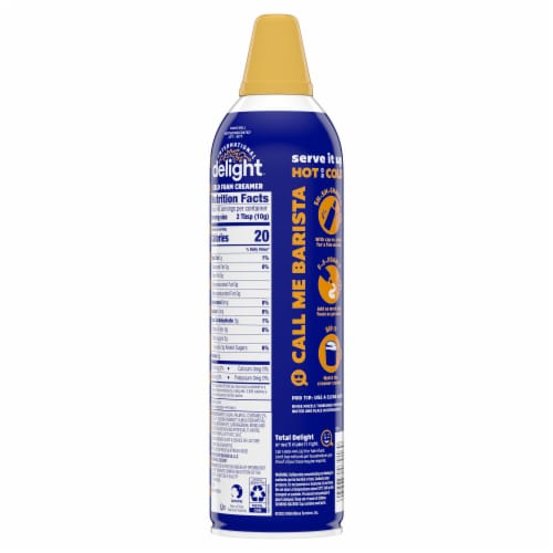 International Delight Caramel Macchiato Cold Foam Creamer Can Perspective: bottom