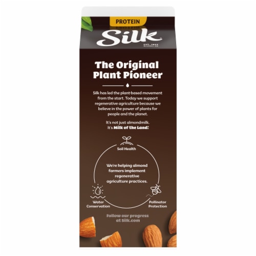 Silk® Chocolate Protein Almond Milk Perspective: bottom