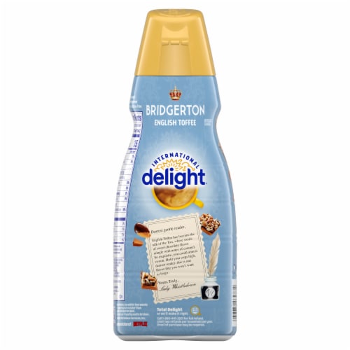 International Delight® Bridgerton English Toffee Coffee Creamer Perspective: bottom