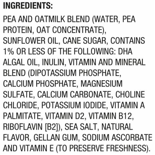 Silk Kids Oat Milk Blend, Original, Refrigerated, Dairy Free, Gluten Free, Vegan Perspective: bottom