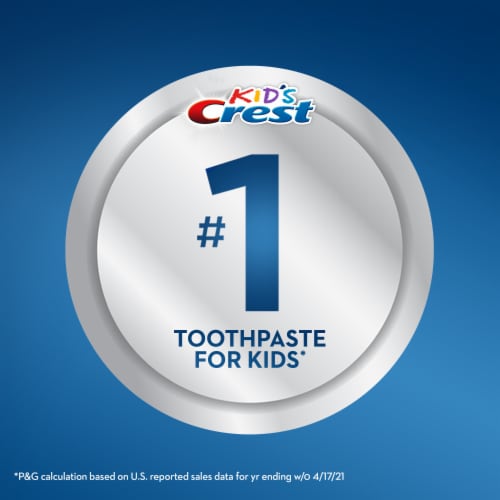 Crest® Kids Cavity Protection Sparkle Fun Flavor Toothpaste Perspective: bottom