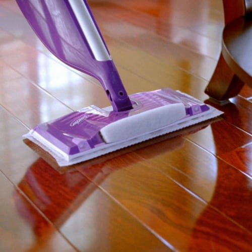 Swiffer WetJet Multi Surface Floor Cleaner Spray Mop Pad Refill Perspective: bottom