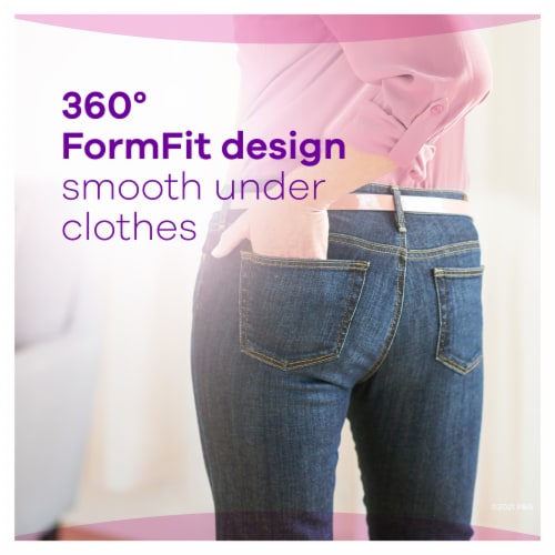 Always Discreet for Sensitive Skin Fragrance Free Large Underwear Perspective: bottom