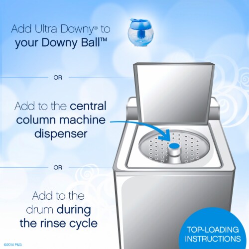 Downy Ultra Clean Breeze Liquid Fabric Conditioner Fabric Softener Perspective: bottom