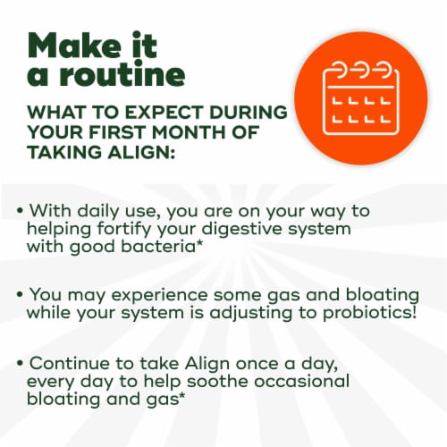 Align Daily Probiotic Capsule Perspective: bottom