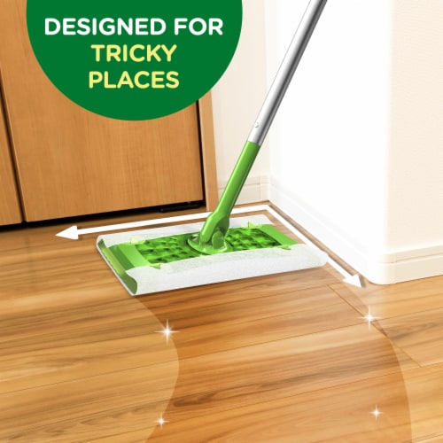 Swiffer Sweeper Febreze Lavender Scent Dry Sweeping Pad Multi Surface Refills Perspective: bottom