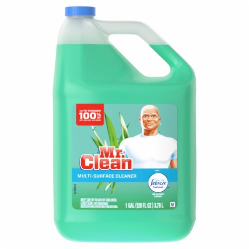 Mr. Clean Multi-Surface Cleaner with Febreze Freshness Meadows & Rain Perspective: bottom