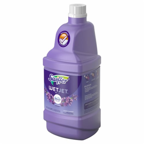 Swiffer WetJet Multi-Purpose and Hardwood Liquid Floor Cleaner Solution Refill Perspective: bottom