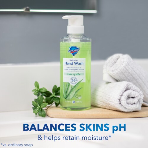 Safeguard™ Hydrating Aloe Liquid Hand Soap Perspective: bottom
