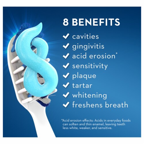 Crest Pro Health Complete Protection Bacteria Shield Toothpaste Perspective: bottom