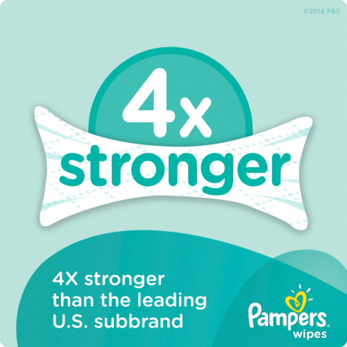 Pampers Baby Fresh Wipes Perspective: bottom