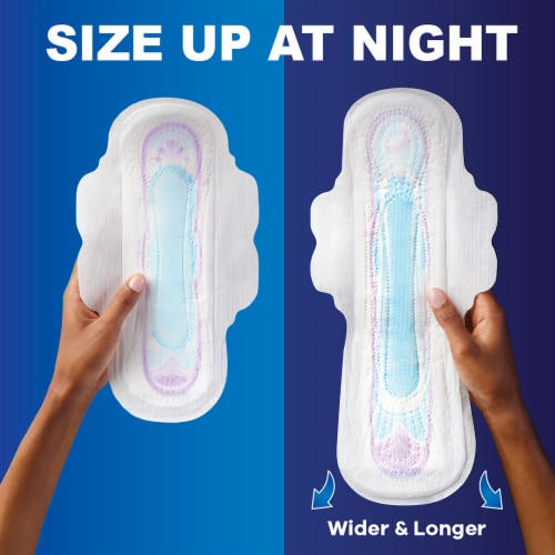 Always® Ultra Thin Size 4 Overnight Pads with Flexi-Wings, 13 ct - Fry's  Food Stores