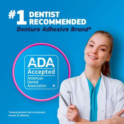 Fixodent Original Secure Denture Adhesive Perspective: bottom