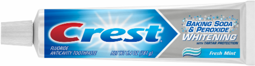 Crest Baking Soda & Peroxide Whitening Toothpaste Perspective: bottom