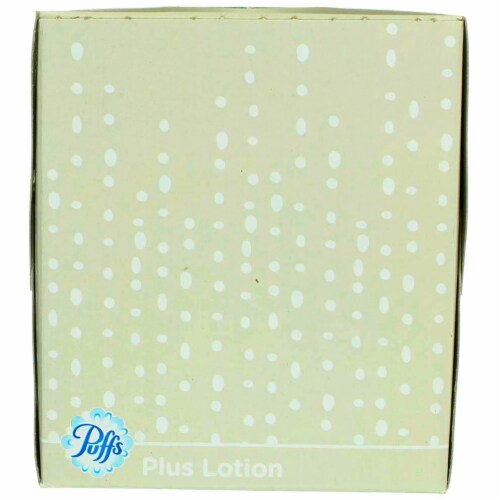 Puffs Plus Lotion Facial Tissues, Cube, 56 Ct Perspective: bottom