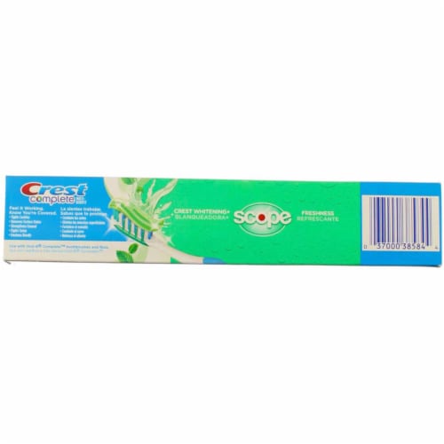 CREST T/P WHITNG PLUS SCOPE 6.2OZ Perspective: bottom