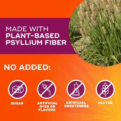 Metamucil Daily Fiber Capsules Perspective: bottom
