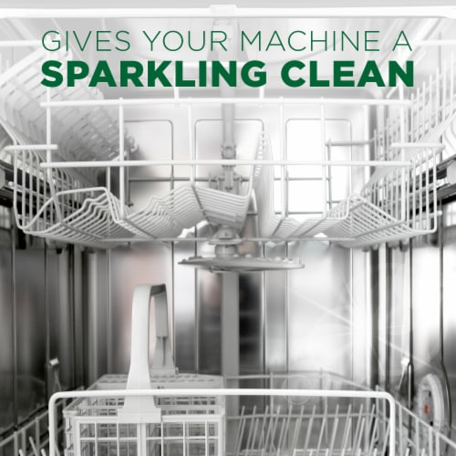 Cascade Platinum ActionPacs + Dishwasher Cleaner Fresh Scent Dishwasher Detergent Pods Perspective: bottom